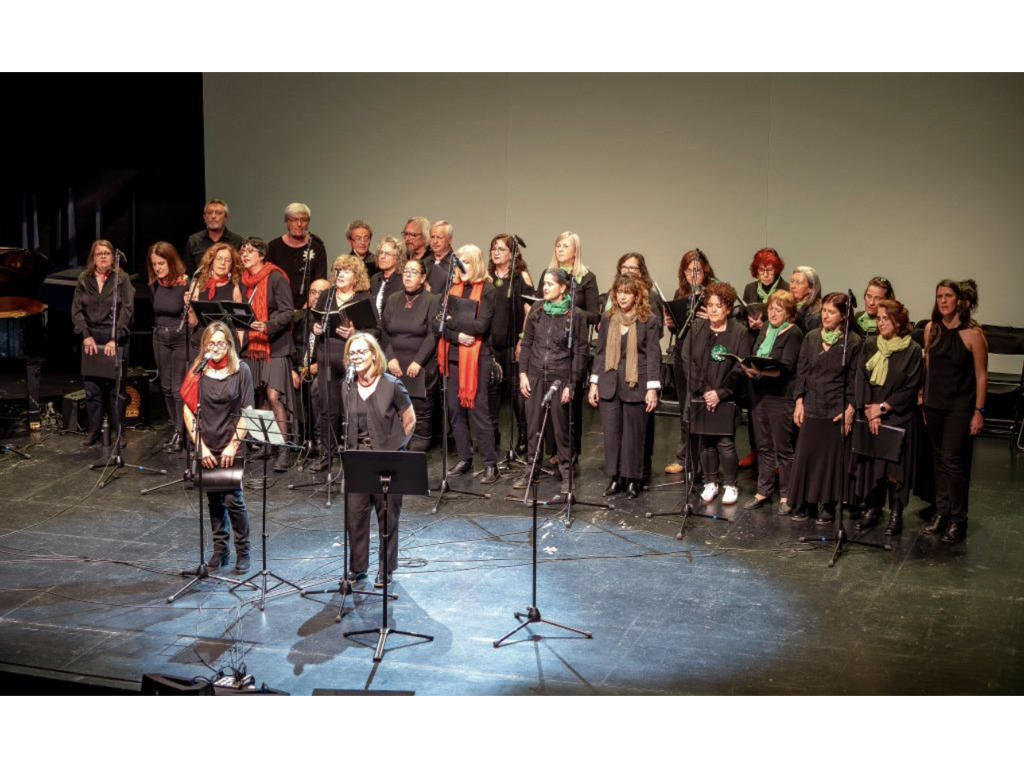 Coro Ars Moderno durante una actuación