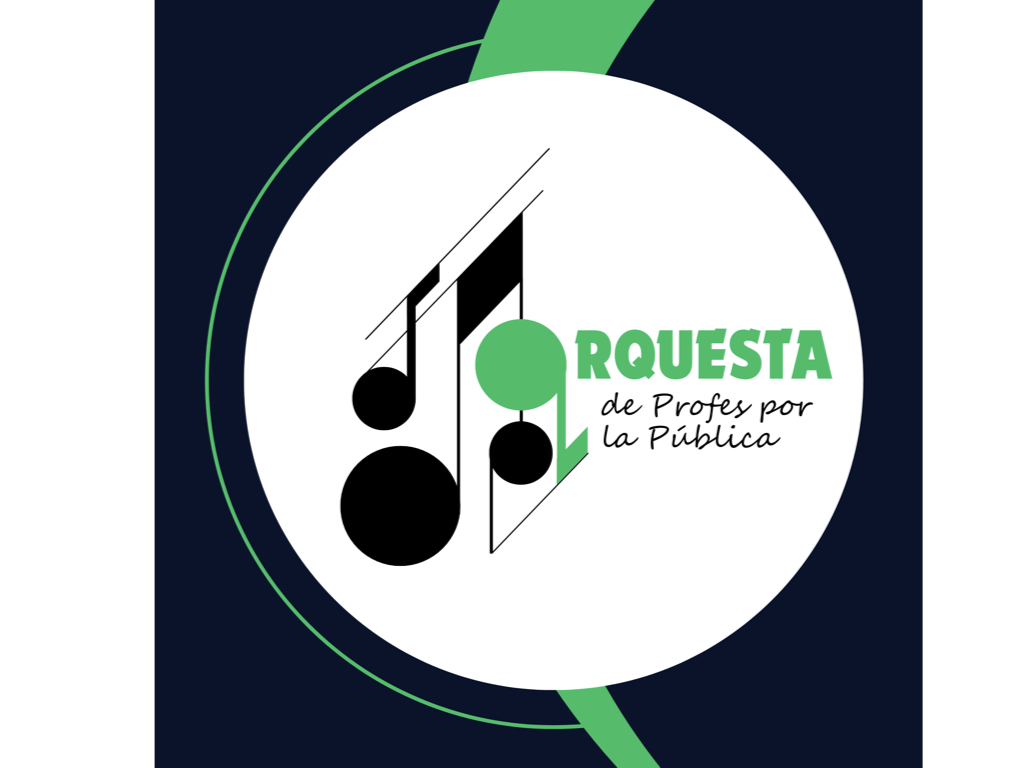 Logotipo de la Orquesta de Profes por la Pública